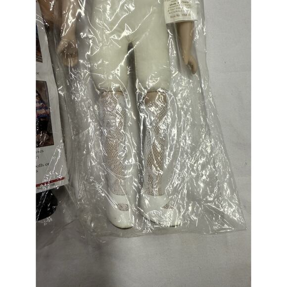 Lot Of 3 Fibre-Craft Doll Native American Black Hair Femal Porcelain Look Doll - Picture 12 of 16